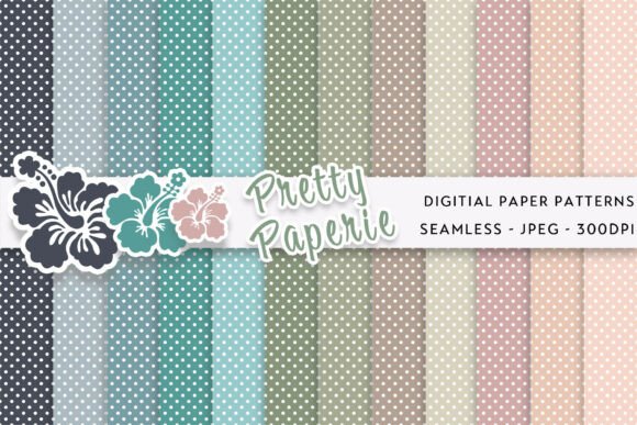 12 Polka Dot Digital Paper Backgrounds: A Creative's Toolkit