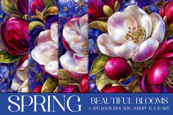Beautiful Pink White Blooms Backgrounds: A Spring Design Essential
