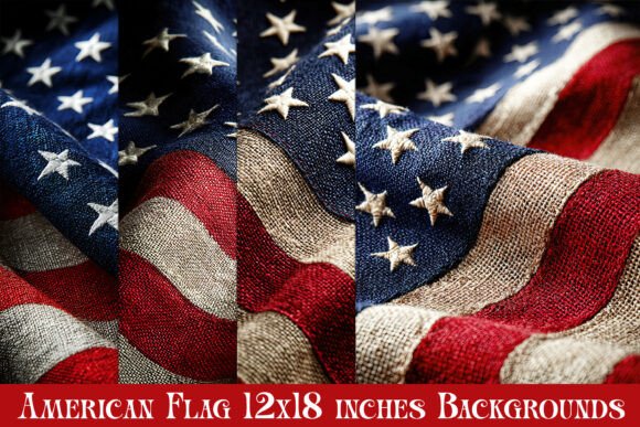 Celebrate with Striking July 4th American Flag Backgrounds