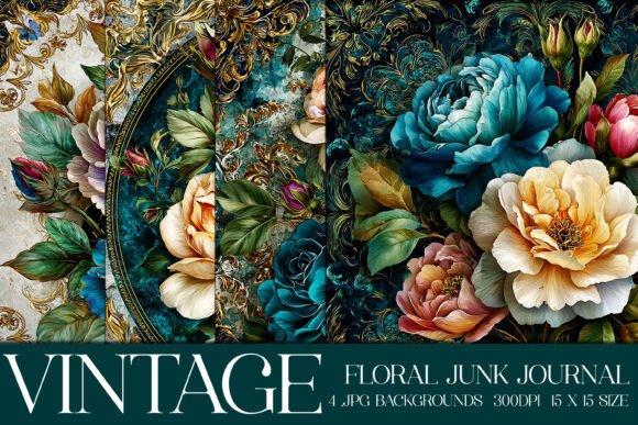 Elegant Floral Backgrounds for Your Creative Projects