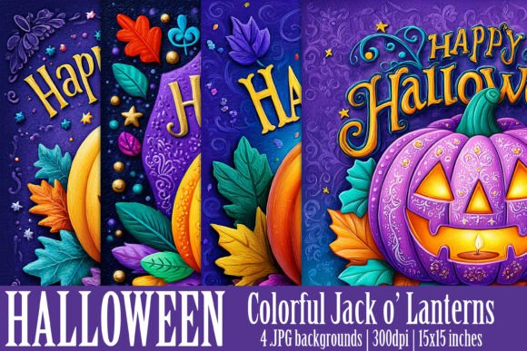 Halloween Jack O'Lantern Backgrounds, S2: Your New Secret Weapon