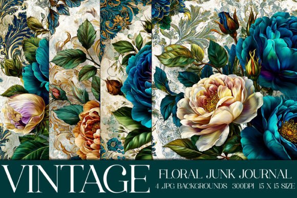 Luxury Floral Flowers Backgrounds, S10: A Designer's Guide