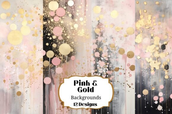 Pink Gold Brown Abstract Backgrounds: A Designer's Guide