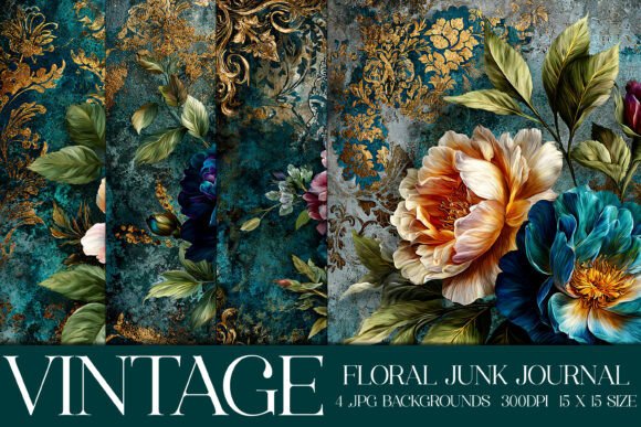 Timeless Beauty: Using Elegant Floral Backgrounds, S18